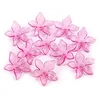 Plastične kroglice cvet / krilo O25-29 mm - (04) - 29 mm roza oleander (20 kosov)