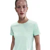 Nike W NK TEMPO SWSH HBR DF SS TOP, ženska majica za trčanje, zelena HV2772