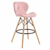 BARSKA STOLICA DRVO METAL ROZE