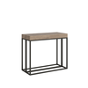 Ityhome Ityhome 90 x 77 konzolna miza rjava, (20847689)