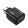 Moxom Kućište punjača MX-HC178 GaN, USB+Type-C QC 18W PD 45W, Crno