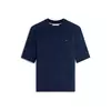 Tommy Hilfiger Pulover WW0WW49705 Mornarsko modra Slim Fit