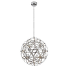 Rabalux Visilica Eudora, LED 12W, D50cm, Hrom