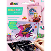 Ustvarjalni komplet Avenir Scratch za izdelavo voščilnic - princeske (58CH221857)