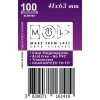Pravi Junak Make Them Last Ovitki za karte MUS 41x63 mm, 100 ovitkov Soft
