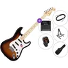SX SST ALDER SET 2 3-Tone Sunburst Električna kitara