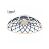 LUME Aurora 8 LED plafonjera bela/plava