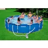 INTEX Vrtni bazen 28202NP Kovinski okvir 305 x 76 cm s filtriranjem v kartuši