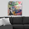 Wallity Slika od kalenog stakla 70x70cm