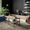 Hanah Home Klub sto Forteaus, 110.4x47x52 cm, Bež