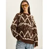 Bianco Lucci Pulover Pullover rjava