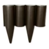 Palisadni rob rjave barve PALGARDEN 12,5 cm x 2,5 m