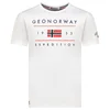 Geographical Norway Muška majica Jezolo db 254, Bela