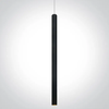 VISILICA LED/6W/3000K/420lm/30°/240V 26×600mm CRNA