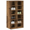 Stalak za cipele staro drvo 54x34x100,5 cm konstruirano drvo