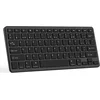 BREZŽIČNA BLUETOOTH TIPKOVNICA ČRNA iOs Android PC AZERTY 28x12cm