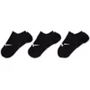 Nike Ženske čarape Everyday Lus Ltwt SX5277, 3 para, Crne