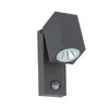 Eglo Sakeda spoljna zidna lampa, led, 5w, 3000k, sa senzorom, liveni aluminijum/antracit