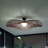 Bover LED-stropna svetilka za zunanjo uporabo Mediterránia, rjava, O 105 cm - Dizajn - Plastika