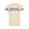 LONSDALE Majica CREICH pesek/modra/rdeča