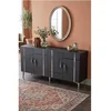 Hanah Home komoda Ilay 150, 150 cm, antracit / srebrna