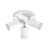 Sollux SL.1015 - Spot svetiljka RING 3xGU10/10W/230V bela