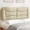 Jastuk za uzglavlje Hvar krem 140 cm od tkanine