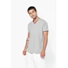 KA374 MENS PIQUÉ KNIT V-NECK T-SHIRT