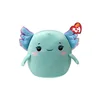 TY Plišana igračka Squishy Axolotl Charlie 39394, 22 cm, Cijan