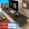 NVV Postolje za monitor, 80x19 cm, Crno