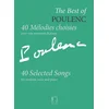 POULENC:40 MELODIES MEDIUM VOICE