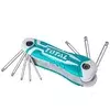 Total One-Stop Tools 8-delni set imbus ključev s kroglično konico (THT1061836)