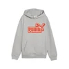 PUMA Essentials Logo Lab Relaxed Hoodie Youth, Age, Gray Echo, 7-8Y