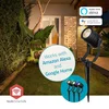 Nedis ZBLOS10RGBW3-SADA 3x LED RGBW prigušiva spoljna lampa LED/3W/230V IP65 Wi-Fi Tuya