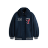 Tommy Jeans Bomber jakna Varsity DW0DW22051 Mornarsko modra Relaxed Fit