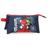 MARVEL GRAFFITY OF SPIDERMAN prazna pernica sa 3 pregrade - teget