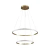 LED luster na sajli DIANA LED/44W/230V 4000K prečnik 59 cm zlatna