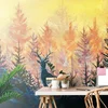 Tapeta umetniška gozdna slika - 343x231