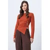 Trend Alacati Stili Ženska bluza Alc-X14716, Narandžasta