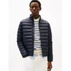 Tommy Hilfiger za moške. MW0MW39990 Zložljiva oblazinjena jakna mornarske barve (S), Priložnostno, Najlon, Mornarica