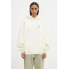 Bombažen pulover Filling Pieces bež barva, s kapuco, 80699849936