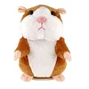 Teddies Škrečok Mirečko opakujúci vety 18cm na batérie so zvukom