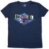 Beastie Boys Multicolour Logo Denim Blue L Ženske Majica