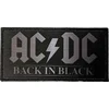 AC/DC Back In Black 1 Našitek za šivanje