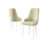 Hanah Home Set stolica Trex, 46x95x42 cm, 4 komada, Krem-bele