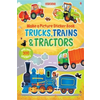 Make a Picture Sticker Book Trains, Trucks & Tractors