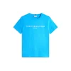 TOMMY HILFIGER Majica azur/bela