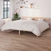 Den Posteljni okvir iz trdne borovine 200x200 cm