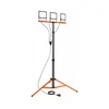 LED reflektor sa stalkom 3xLED/50W/230V 4500K IP65 crna/narandžasta