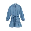 WE Fashion Obleka Meisjes moder denim